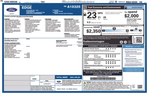 More photos of 2024 Ford Edge SEL at Zeigler BMW of Kalamazoo, MI