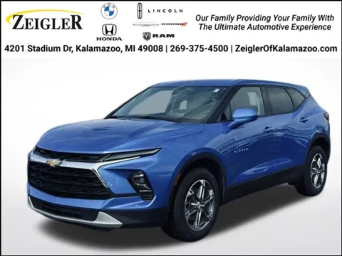 Blue 2025 Chevrolet Blazer LT for sale in Kalamazoo, MI