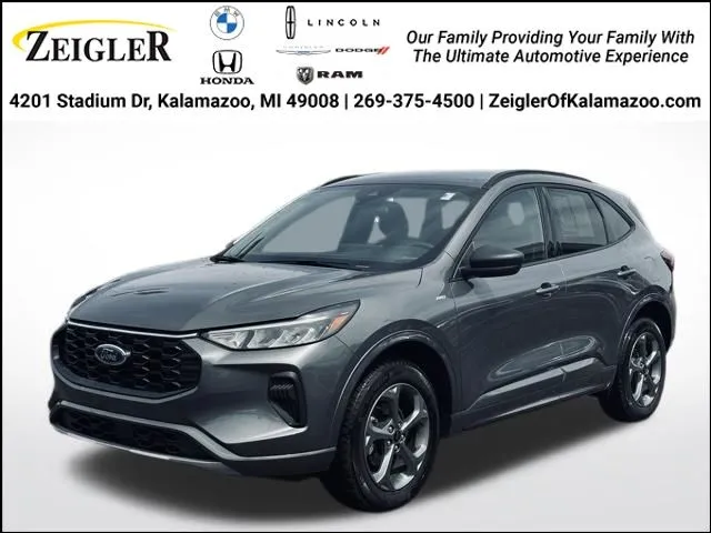 Gray 2024 Ford Escape ST-Line for sale in Kalamazoo, MI