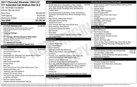 More photos of 2017 Chevrolet Silverado 1500 LTZ at Zeigler BMW of Kalamazoo, MI