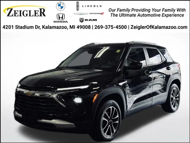 Black 2025 Chevrolet TrailBlazer LT for sale in Kalamazoo, MI