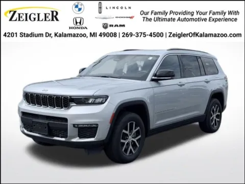 Silver 2024 Jeep Grand Cherokee L Limited for sale in Kalamazoo, MI