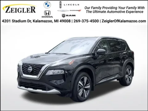 Black 2023 Nissan Rogue Platinum for sale in Kalamazoo, MI