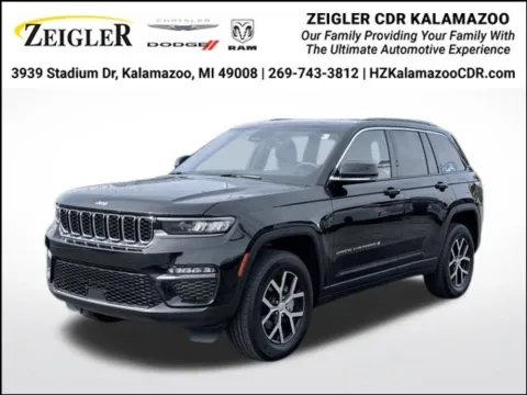 Black 2025 Jeep Grand Cherokee Limited for sale in Kalamazoo, MI