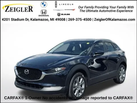 Blue 2024 Mazda CX-30 2.5 S Preferred Package for sale in Kalamazoo, MI