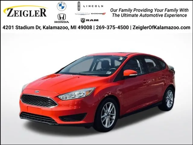 Red 2015 Ford Focus SE for sale in Kalamazoo, MI