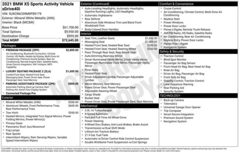 More photos of 2021 BMW X5 xDrive40i at Zeigler BMW of Kalamazoo, MI