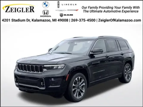 Black 2023 Jeep Grand Cherokee L Overland for sale in Kalamazoo, MI