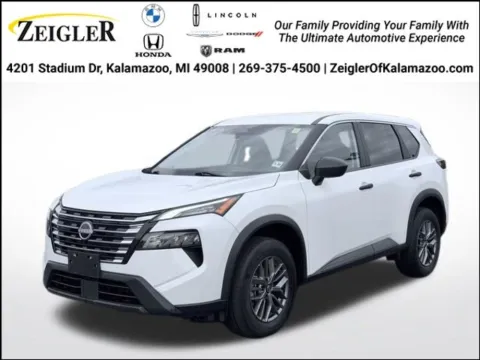 White 2024 Nissan Rogue S for sale in Kalamazoo, MI
