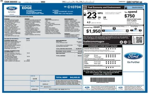 More photos of 2016 Ford Edge Titanium at Zeigler BMW of Kalamazoo, MI