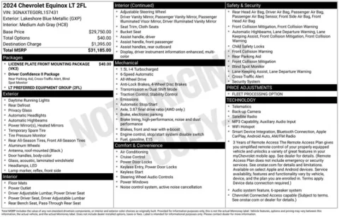 More photos of 2024 Chevrolet Equinox LT at Zeigler BMW of Kalamazoo, MI