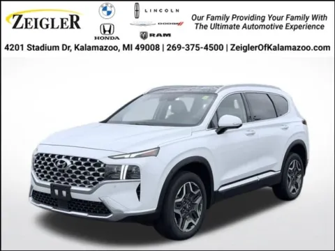 White 2023 Hyundai Santa Fe Limited for sale in Kalamazoo, MI
