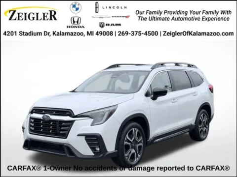 White 2024 Subaru Ascent Limited for sale in Kalamazoo, MI