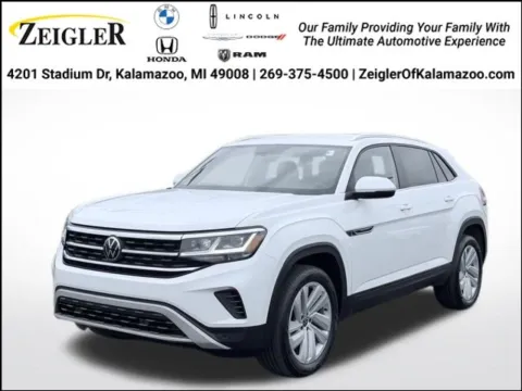 Black 2023 Volkswagen Atlas Cross Sport 3.6L V6 SE w/Technology for sale in Kalamazoo, MI