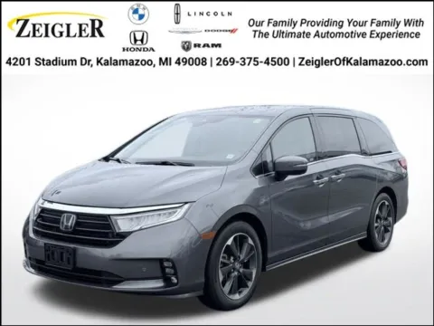 Gray 2024 Honda Odyssey Elite for sale in Kalamazoo, MI