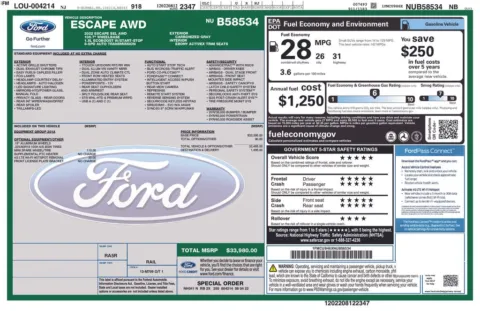 More photos of 2022 Ford Escape SEL at Zeigler BMW of Kalamazoo, MI