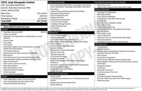 More photos of 2022 Jeep Renegade Limited at Zeigler BMW of Kalamazoo, MI