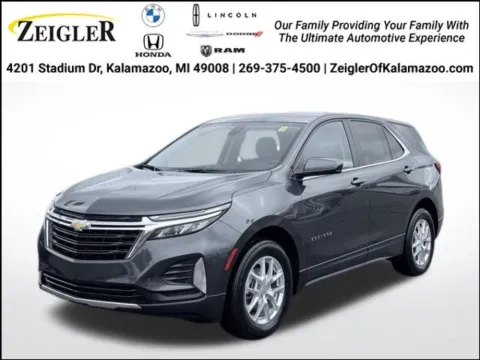 Gray 2022 Chevrolet Equinox LT for sale in Kalamazoo, MI