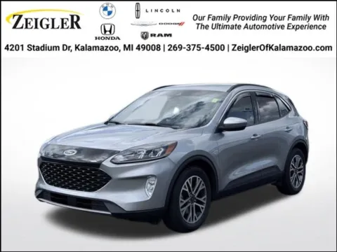 Silver 2022 Ford Escape SEL for sale in Kalamazoo, MI