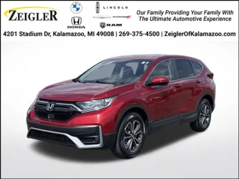 Red 2021 Honda CR-V EX for sale in Kalamazoo, MI