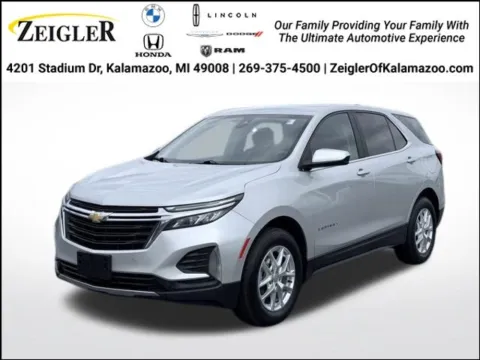 Silver 2022 Chevrolet Equinox LT for sale in Kalamazoo, MI