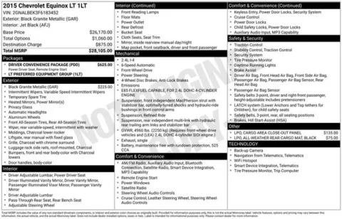 More photos of 2015 Chevrolet Equinox LT at Zeigler BMW of Kalamazoo, MI
