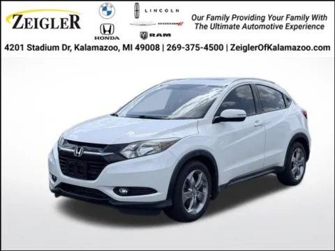 White 2017 Honda HR-V EX-L for sale in Kalamazoo, MI