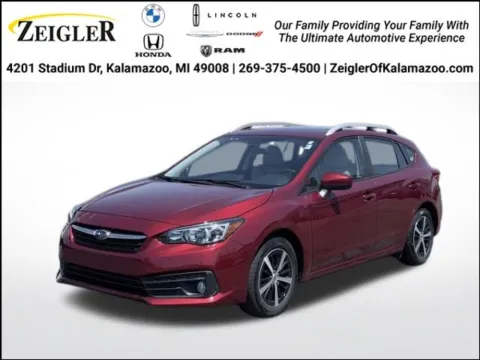 Red 2022 Subaru Impreza Premium for sale in Kalamazoo, MI