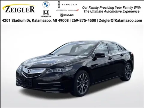 Black 2017 Acura TLX 3.5L V6 for sale in Kalamazoo, MI