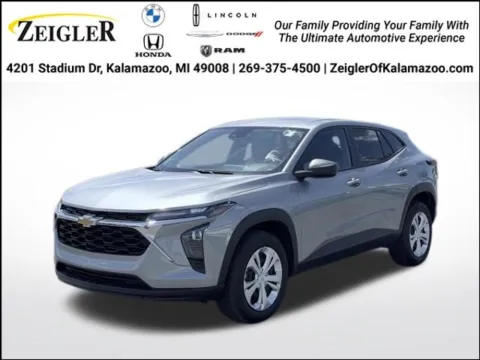 Gray 2024 Chevrolet Trax LS for sale in Kalamazoo, MI
