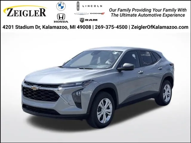 Gray 2024 Chevrolet Trax LS for sale in Kalamazoo, MI