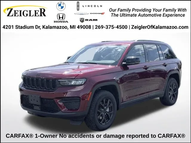 Red 2025 Jeep Grand Cherokee Altitude for sale in Kalamazoo, MI