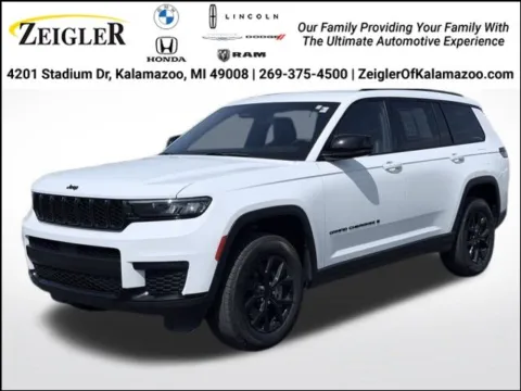 White 2024 Jeep Grand Cherokee L Altitude for sale in Kalamazoo, MI