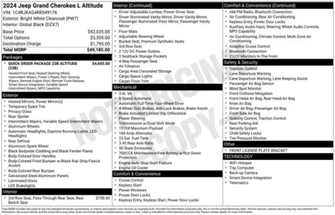 More photos of 2024 Jeep Grand Cherokee L Altitude at Zeigler BMW of Kalamazoo, MI