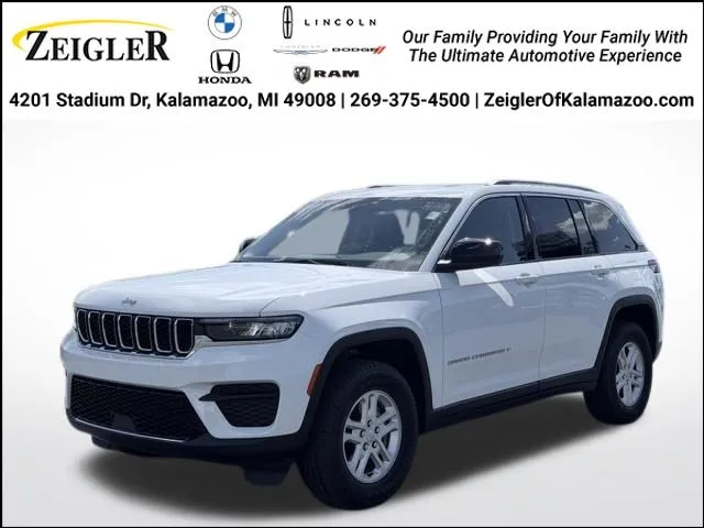 White 2023 Jeep Grand Cherokee Laredo for sale in Kalamazoo, MI