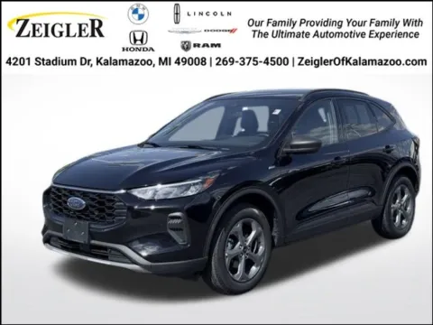 Black 2025 Ford Escape ST-Line for sale in Kalamazoo, MI