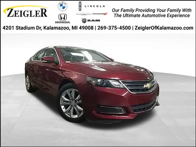 impala.63y　1 Used 2017 Chevrolet Impala LT for sale in Kalamazoo, MI at Zeigler