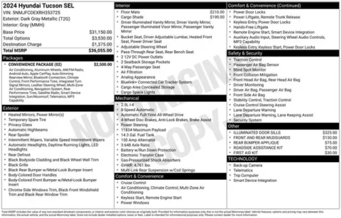 More photos of 2024 Hyundai Tucson SEL at Zeigler BMW of Kalamazoo, MI