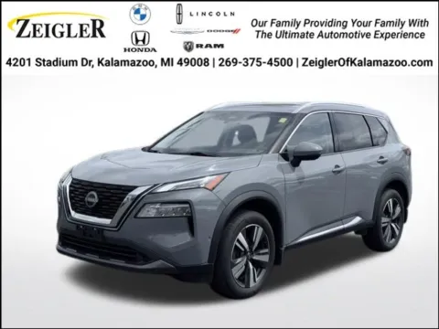 Gray 2023 Nissan Rogue SL for sale in Kalamazoo, MI