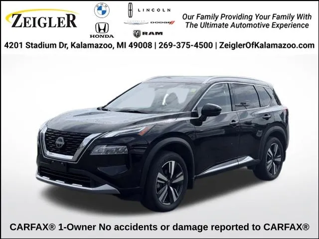 Black 2023 Nissan Rogue Platinum for sale in Kalamazoo, MI