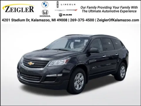 Gray 2017 Chevrolet Traverse LS for sale in Kalamazoo, MI