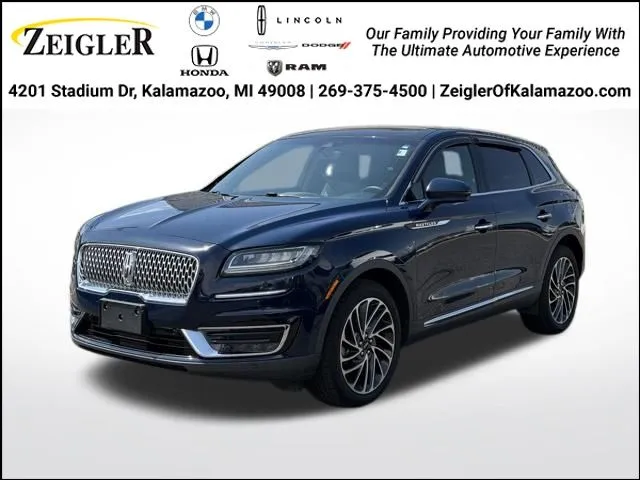 2019 Lincoln Nautilus Reserve for sale in Kalamazoo, MI