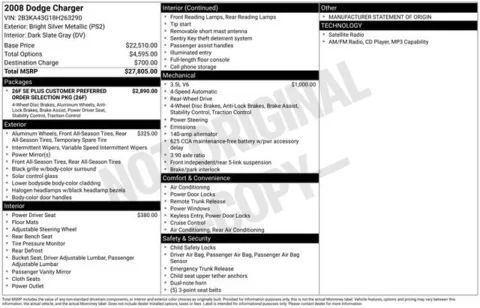 More photos of 2008 Dodge Charger SE at Zeigler BMW of Kalamazoo, MI