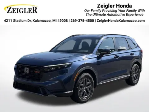 Blue 2026 Honda CR-V Hybrid TrailSport for sale in Kalamazoo, MI