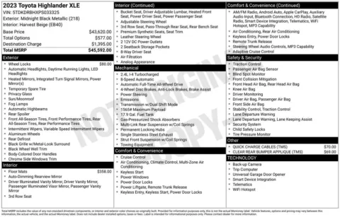 More photos of 2023 Toyota Highlander XLE at Zeigler BMW of Kalamazoo, MI