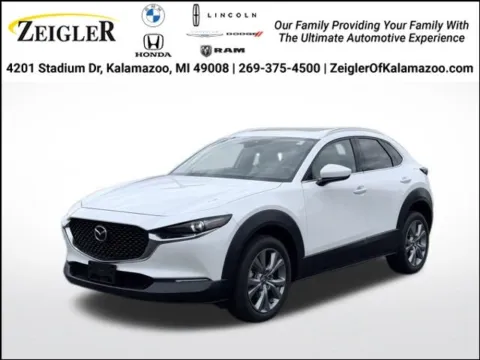 White 2023 Mazda CX-30 2.5 S Premium Package for sale in Kalamazoo, MI
