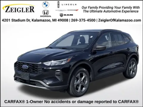 Black 2025 Ford Escape ST-Line for sale in Kalamazoo, MI