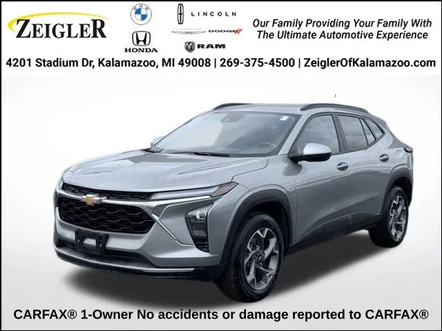 Gray 2025 Chevrolet Trax LT for sale in Kalamazoo, MI