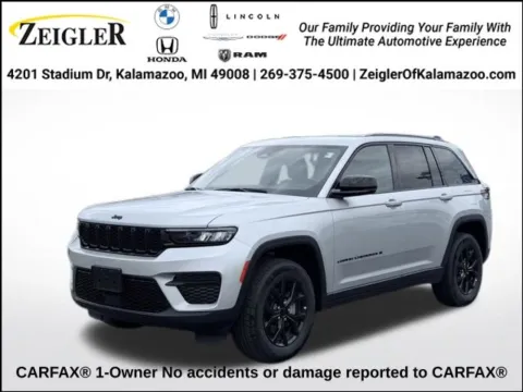Silver 2025 Jeep Grand Cherokee Altitude for sale in Kalamazoo, MI