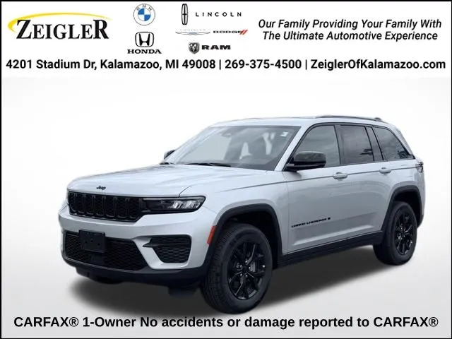 Silver 2025 Jeep Grand Cherokee Altitude for sale in Kalamazoo, MI